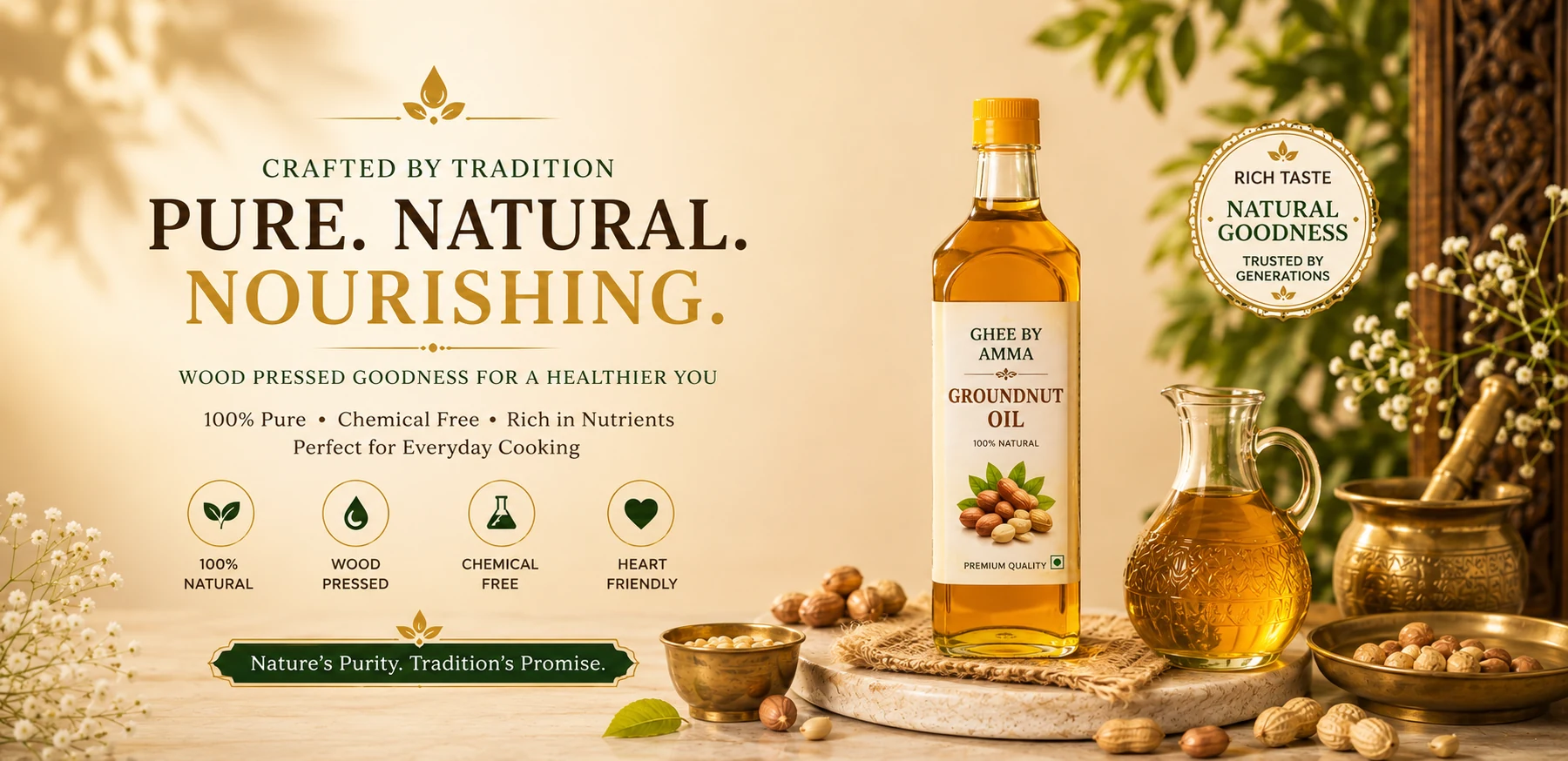 Ghee by Amma - Banner