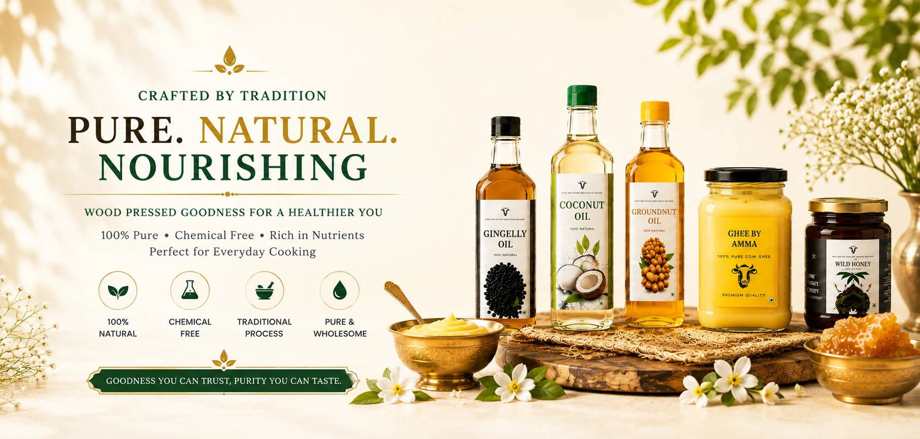Ghee by Amma - Banner