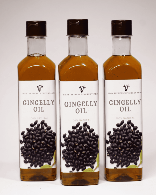 Gingelly Oil Pack of 3 (1L)