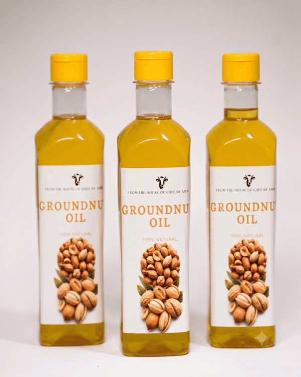 Groundnut Oil Pack of 3 (1L)