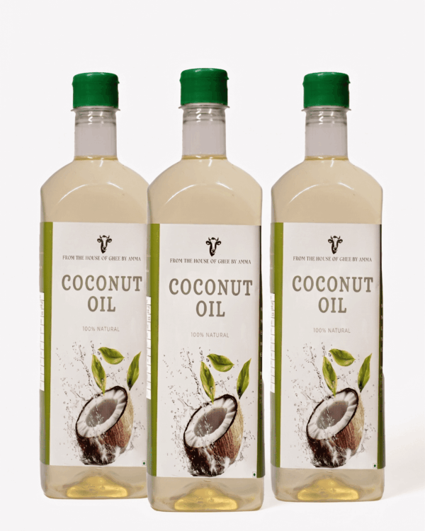 Coconut Oil Pack of 3 (1L)